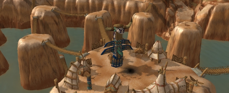Thousand Needles flooded.